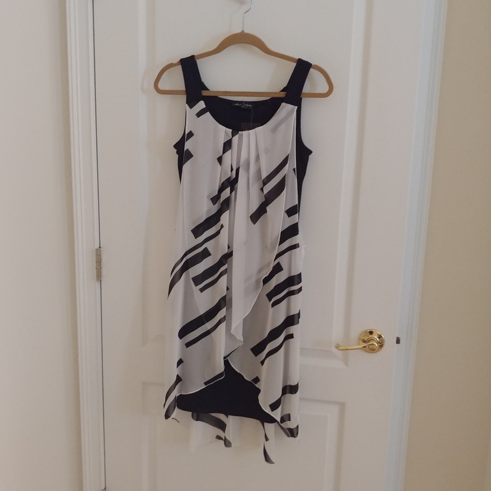 Michael Tyler Chiffon Sheath